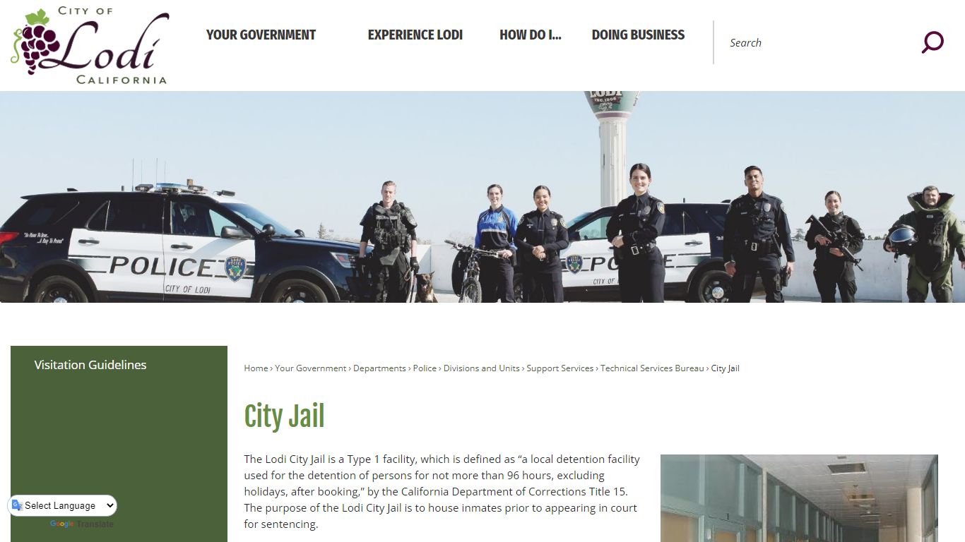 City Jail | Lodi, CA